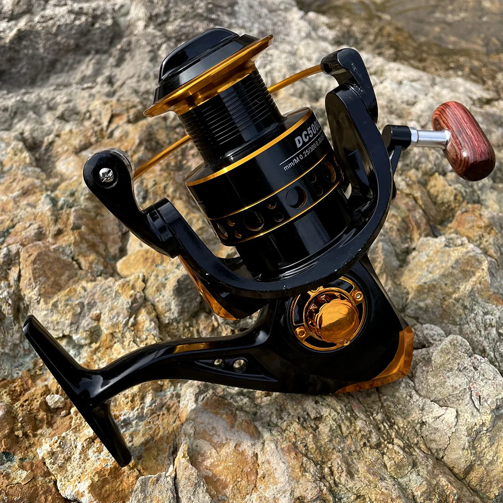 

GHOTDA Stong Power Fishing Reel 1000 2000 3000 4000 5000 6000 7000 Spinning More Stable Fresh Water Fishing Pesca