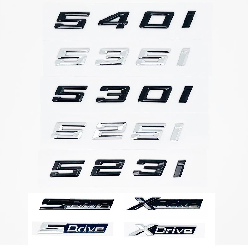 

Наклейка с эмблемой в старом стиле для BMW 5 серии E60 E61 F10 F11 G30-520i 523i 525i 528i 530i 535i 540i Наклейка на багажник