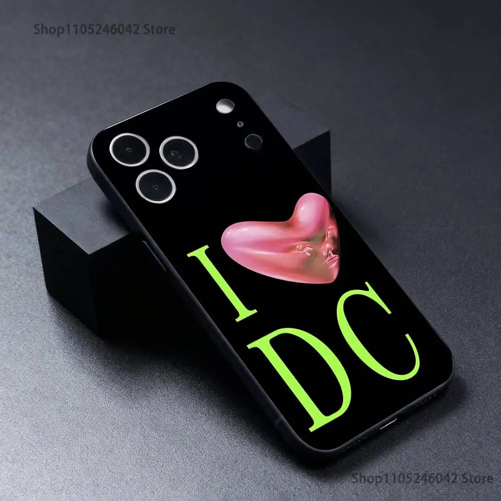Фото Износостойкий чехол Fontaines DC Romance для iPhone 17,16,15,14,13,12,11,Pro,XS,Max,XR,Plus,E,SE4,Mini Black Soft Cover №3
