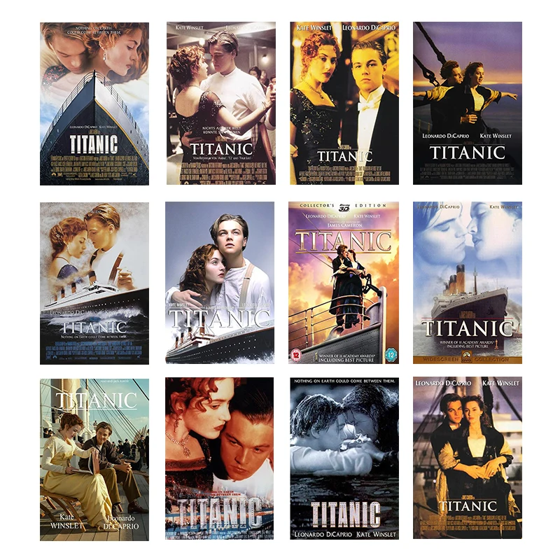 

Lot Style Choose Titanic Classic Movie Print Art Canvas Poster For Living Room Decoration Home Wall Picture