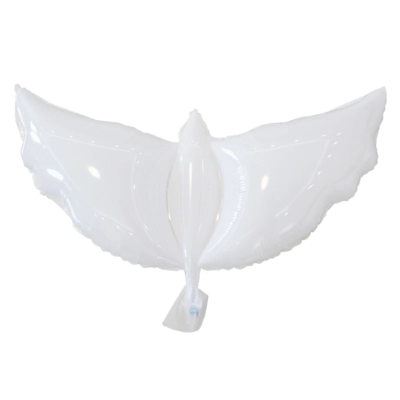 

10Pcs Flying White Dove Balloons Wedding Party Decoration Dove Balloons Peace Bird Ball Pigeons Foil Balloons