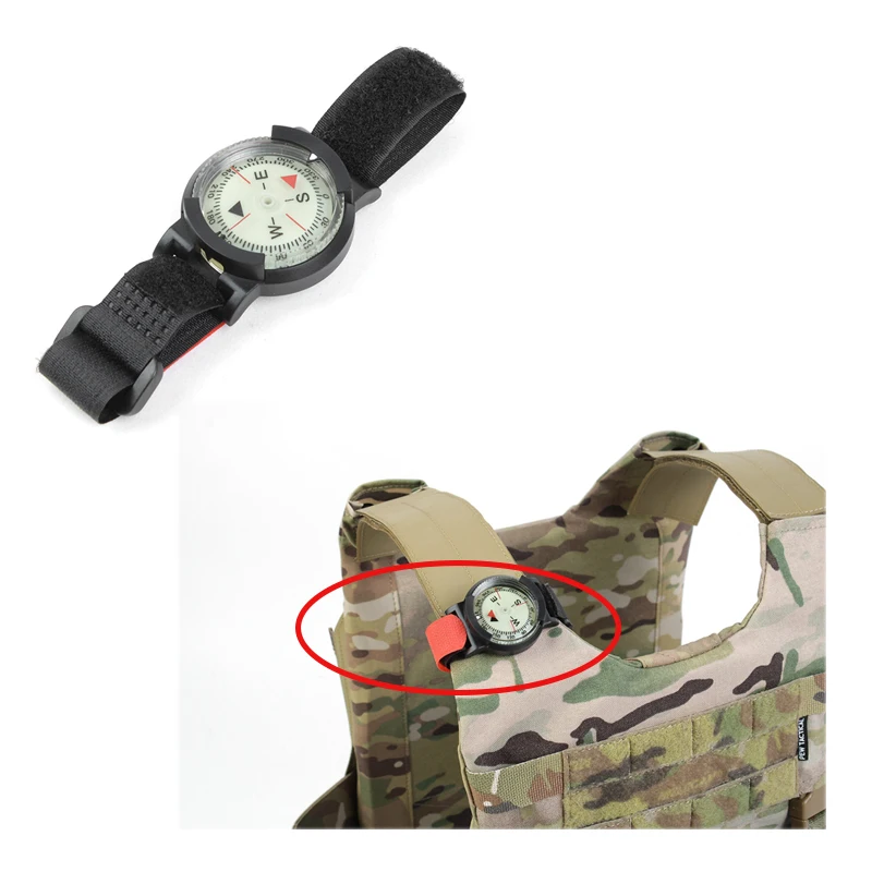 

Tactical Outdoor M9 Wristband Compass Model Non Functional DEVGRU CAG MASOC Model