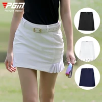 slim lady golf tennis summer clothing pleats skirt elastic sports wear casual hip skirt women comfortable multi color optional