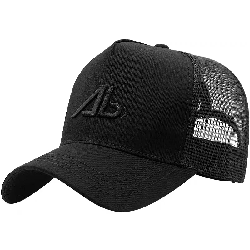 

Hat Men's baseball cap breathable high top sun hat suncreen men's large cap