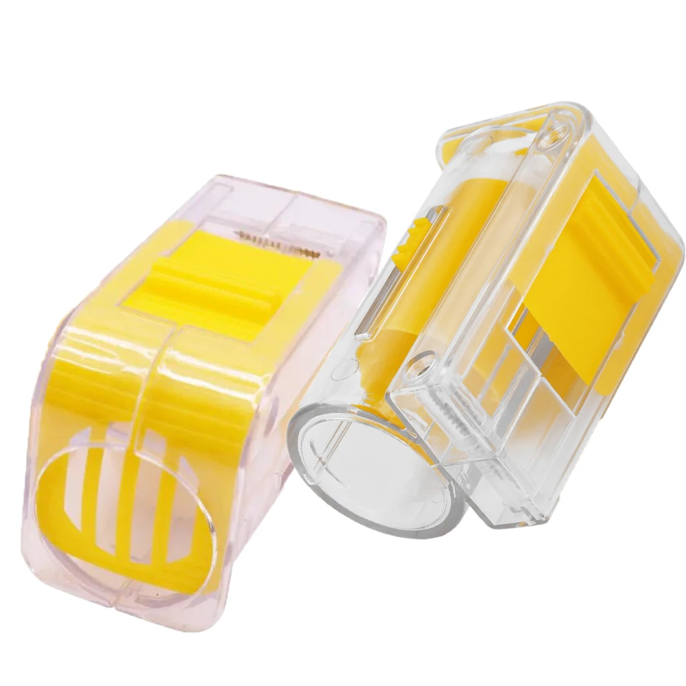 1шт Пластиковый инструмент для маркировки маток пчеловода, предназначенный для ловли маток и нанесения маркировки на корпусе бутылки с помощью поршня и ручки. Садовый инструмент для пчеловодства. Пчелы. Пчеловодство.