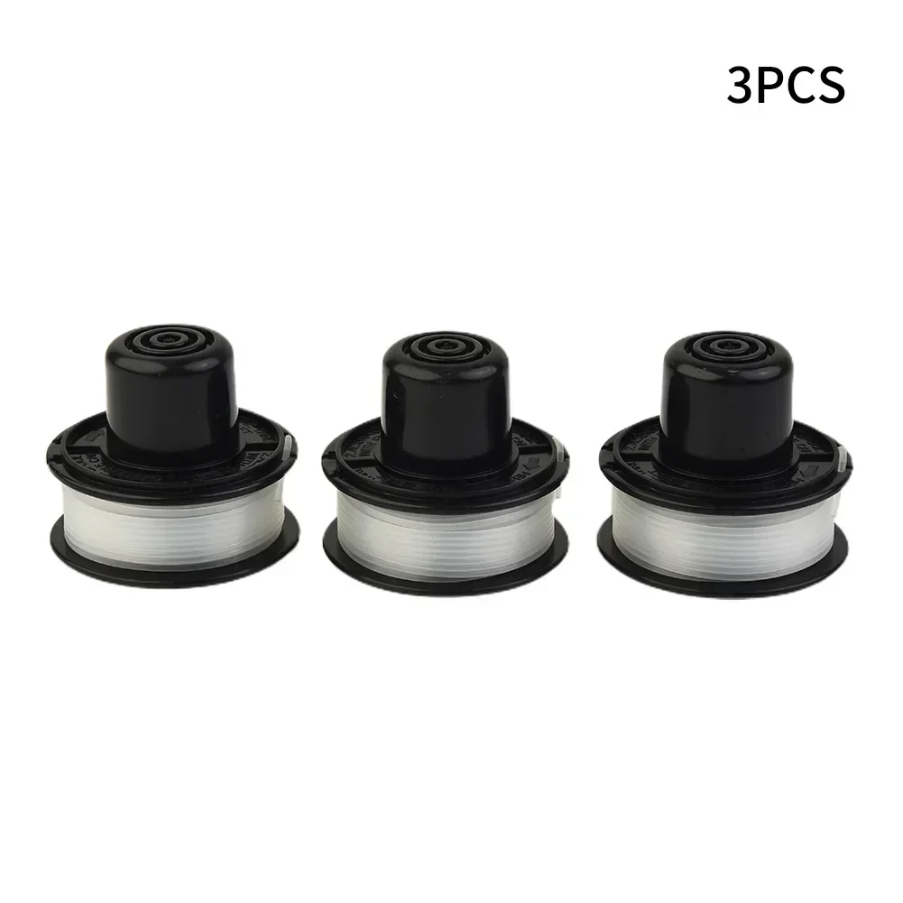 3 шт. триммерные головки для Black &amp Decker A6226 катушка с отбойной подачей GL250 GL310 GL360