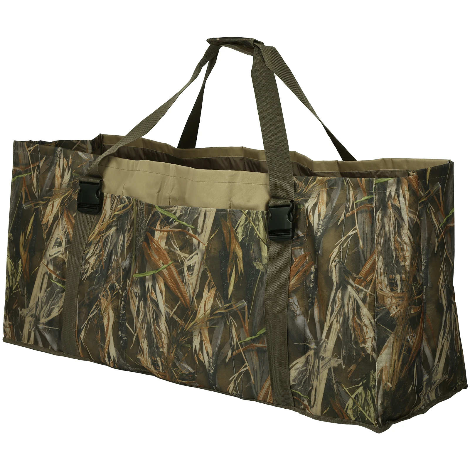 

600D Oxford Cloth Decoy Bag with 12 Slot Camouflage for Outdoor Hunting Accessories