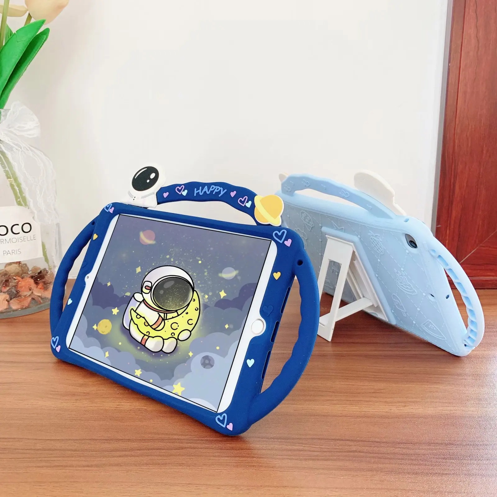 

Kids Cartoon Cover for Xiaomi Mi Pad 5 Pro Case for Pad 5 MiPad 5 Pro 11 Silicone Stand Shell Tablet Funda + Strap