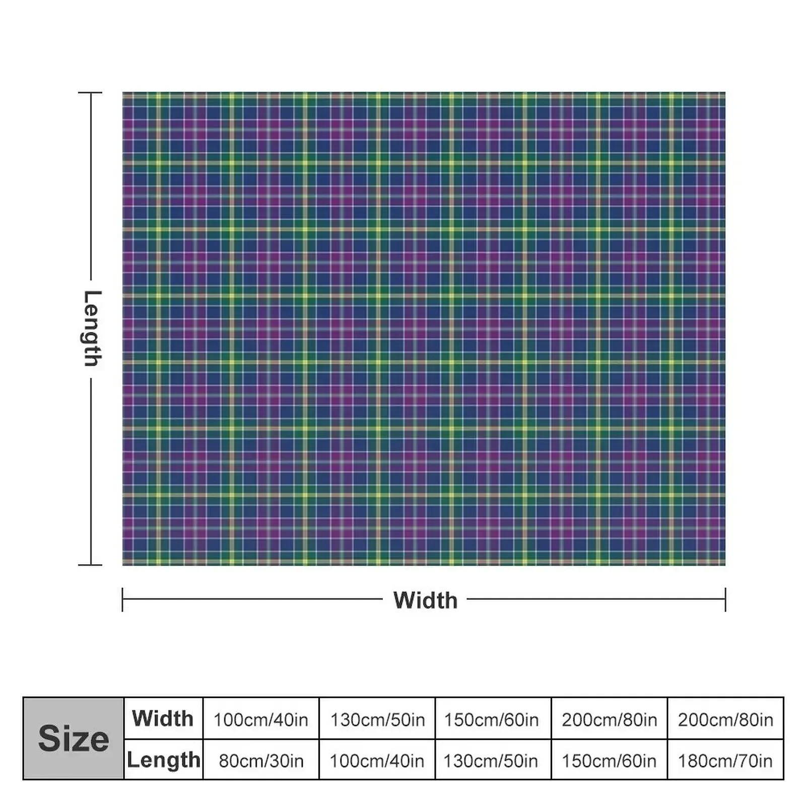 Clan Yule Yowell Tartan одеяло для детей