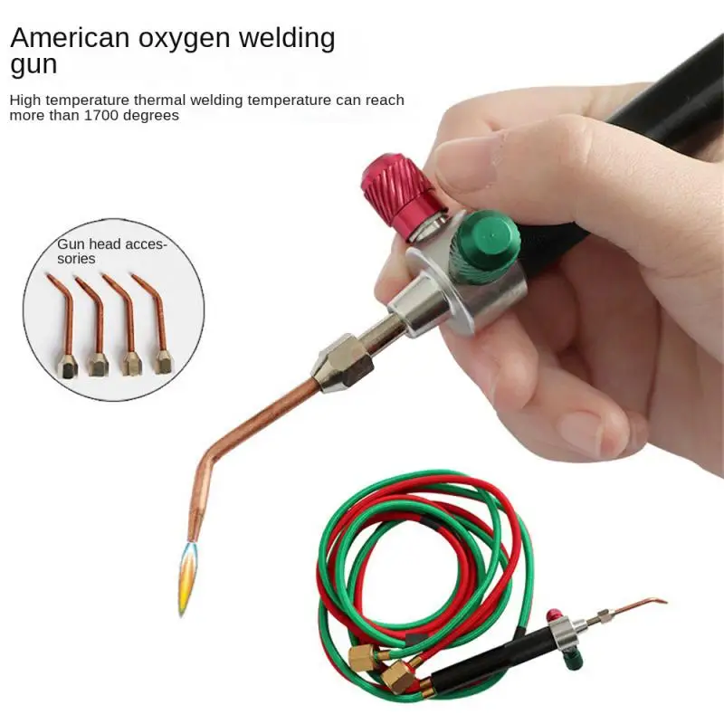 

Platinum Injection Gun Head Oxygen Acetylene Oxygen Welding Gas Welding Gun Gold Striking Tool American Oxygen