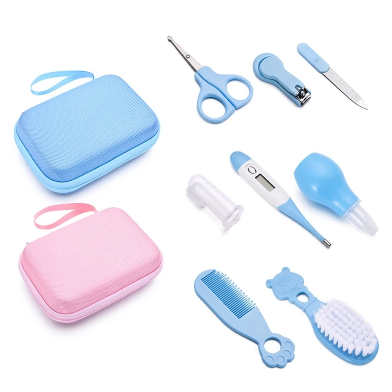 M76C Baby Grooming Kit Healthcare Kit with Nail Scissors Nai