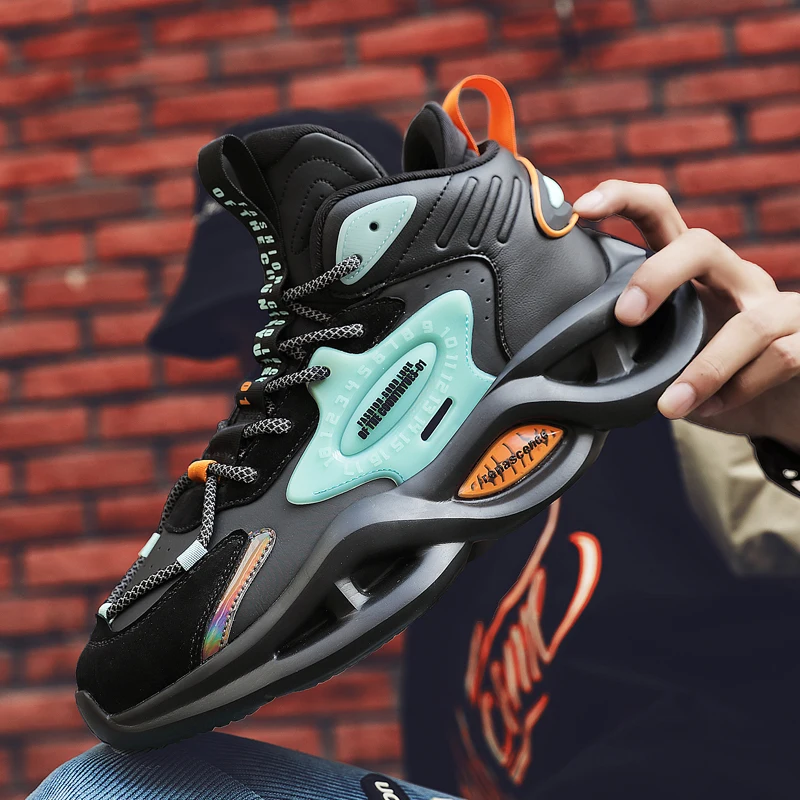 Дышащие мужские беговые кроссовки высокая эластичность воздушная подушка