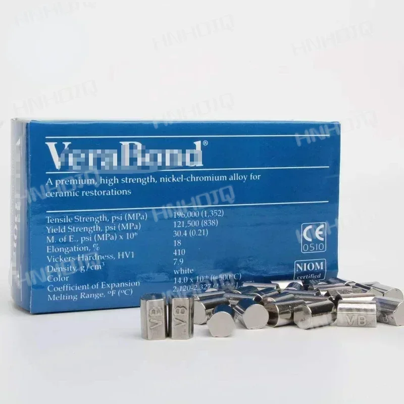 Внутренняя корона Verabond металл никель хром VB запеченный фарфор сталь бериллием