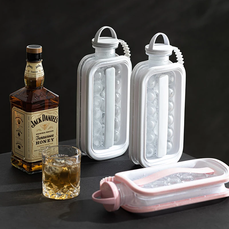 silicone ice hockey mold and kettle 2 in 1 ice shape making mould box ball maker bar kitchen accessories utensils home gadgets free global shipping