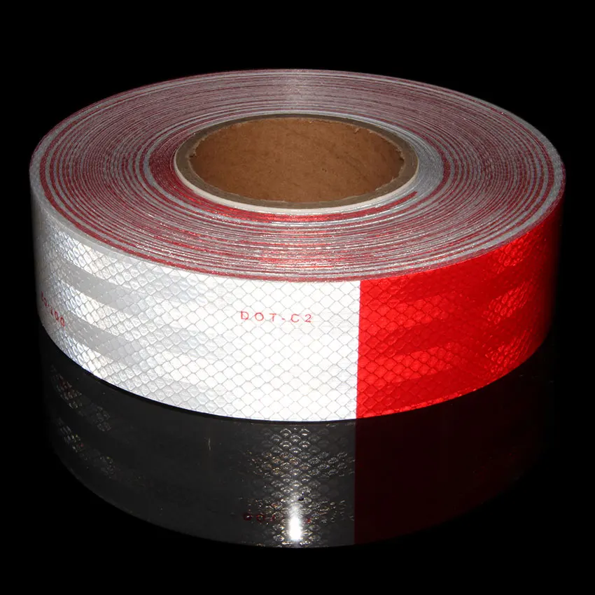 

50mm width 45.7m Micro Prismatic Sheeting Reflective Tape Stickers Bike Reflector Stickers Bicycle Light Highly Reflectors Tapes