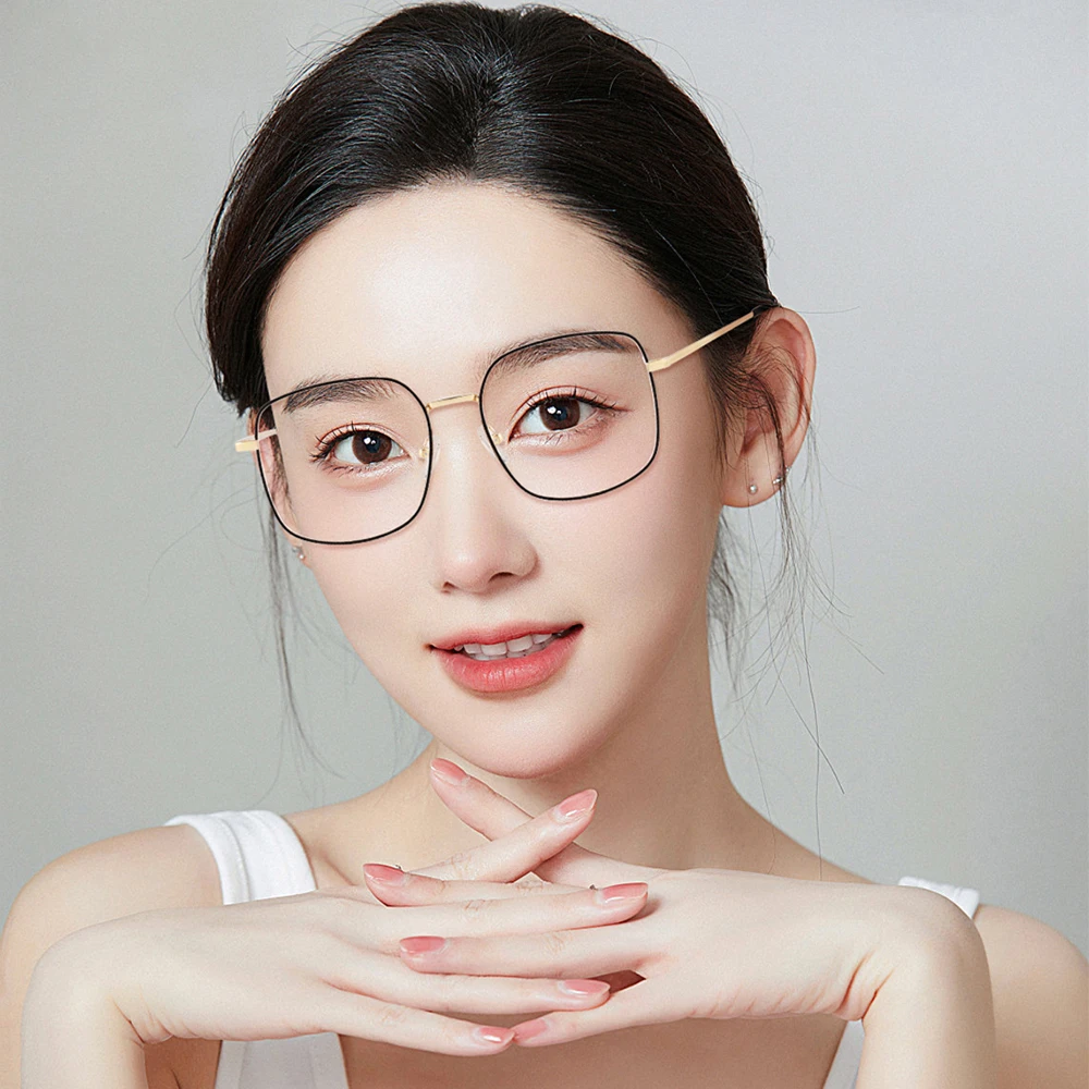 

Senta оверсайз голубые фотоочки женские корейские очки для близорукости женские компьютерные оптические линзы для женщин мужская оправа для очков-1,0