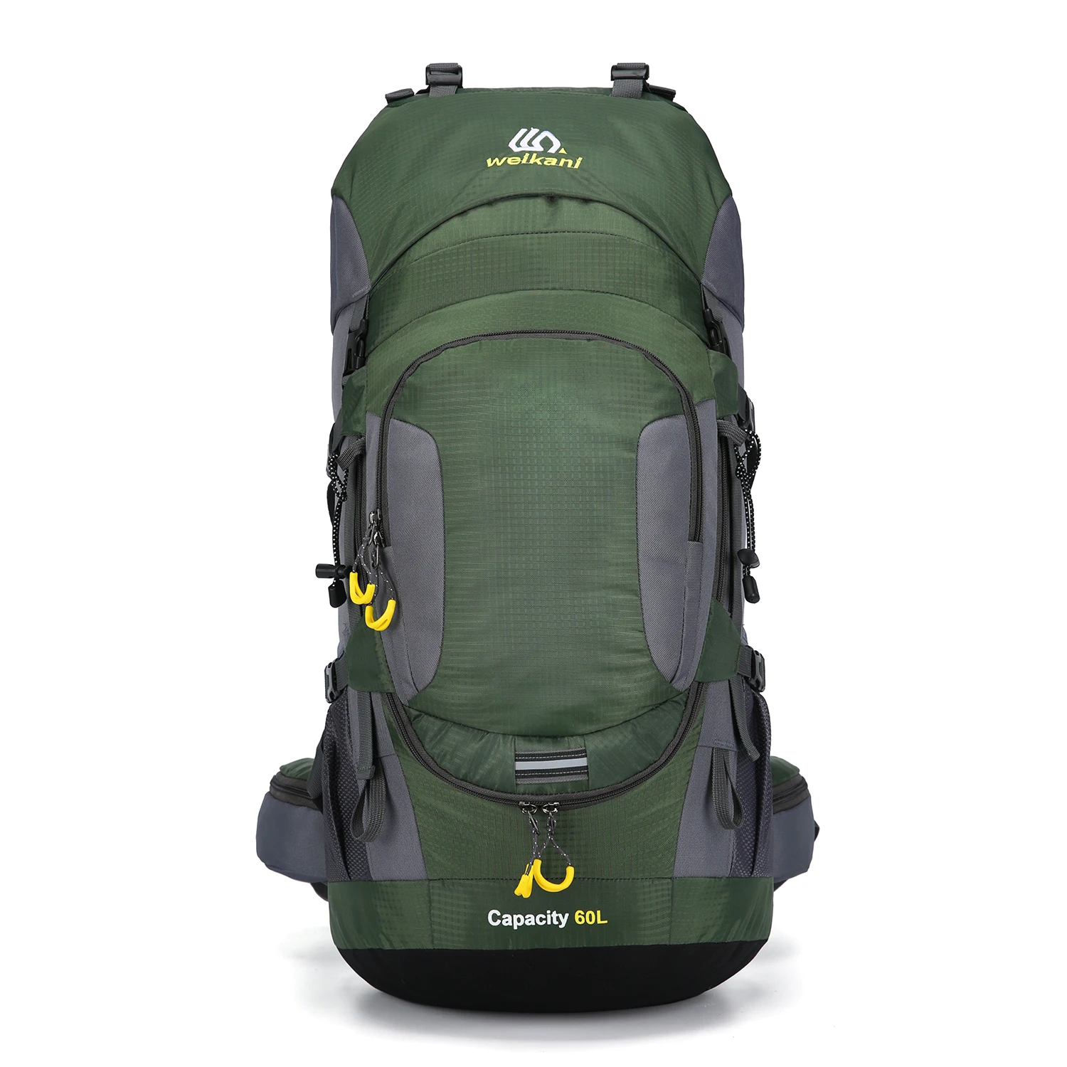 

60L Outdoor Hiking Backpacks Rucksack Sport Bag Travel Climbing Bags Waterproof Trekking Camping Backpack with Rain Cover
