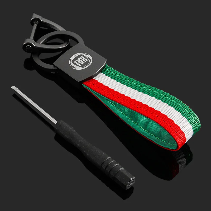 Брелок из цинкового сплава для Fiat 500 Ducato Abarth Punto Freemont 2018 500X 500L