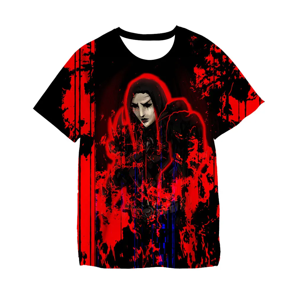 

Flame Monster Cartoon 3D Printing 3-14 Years Old Children T-Shirt Summer Round Neck Short Sleeve Boys Girls Casual Tops