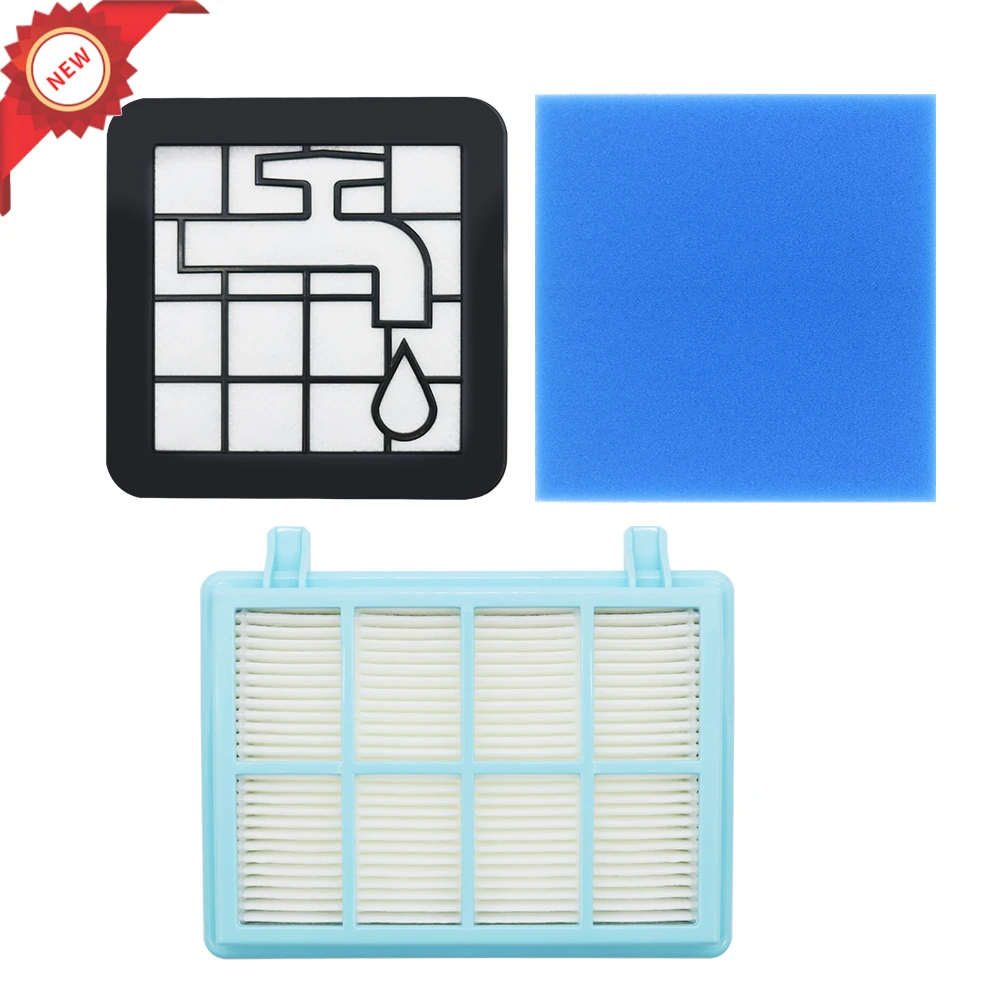 Моющийся набор фильтров для пылесоса Philips Power Pro Compact FC9331/09 FC9332/09 FC8010/01