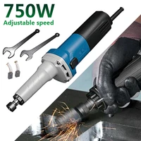 750w 220v mini electric drill electric grinder for rotary tools grinder metal surface grinding polishing power tool 5 speed