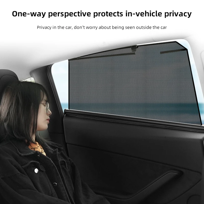 Автозащита от солнца для Tesla Model 3 Y X S 2017-2022 переднего бокового окна.