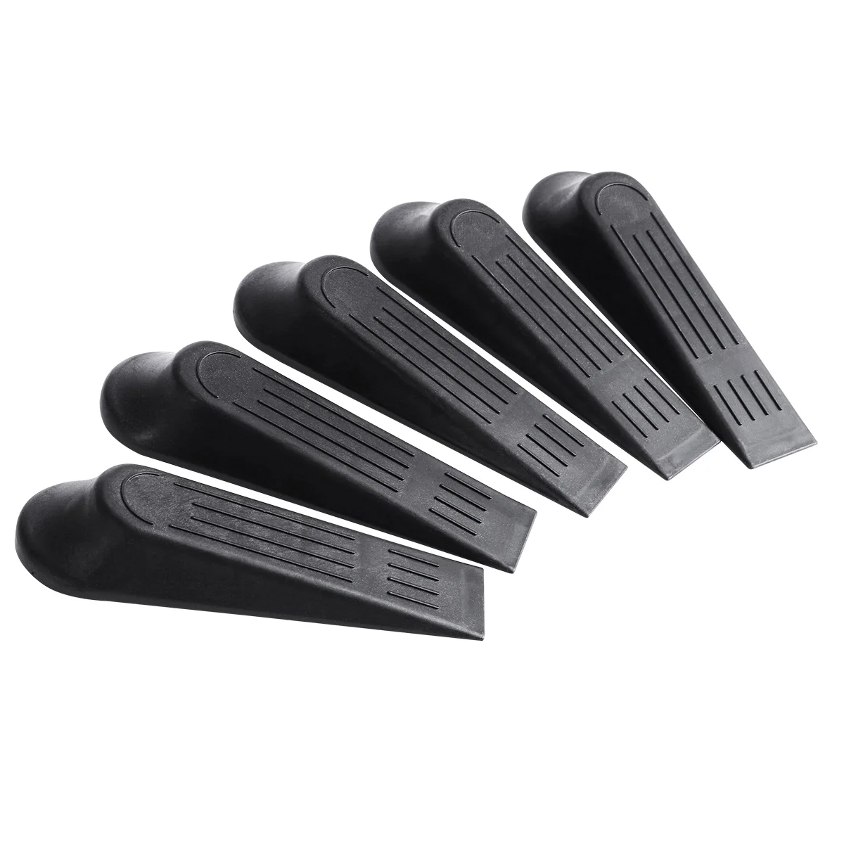 

5pcs Door Stopper Rubber Door Stop Wedge Door Stops Non Works On All Floor and Carpet Heavy Duty Door Jam