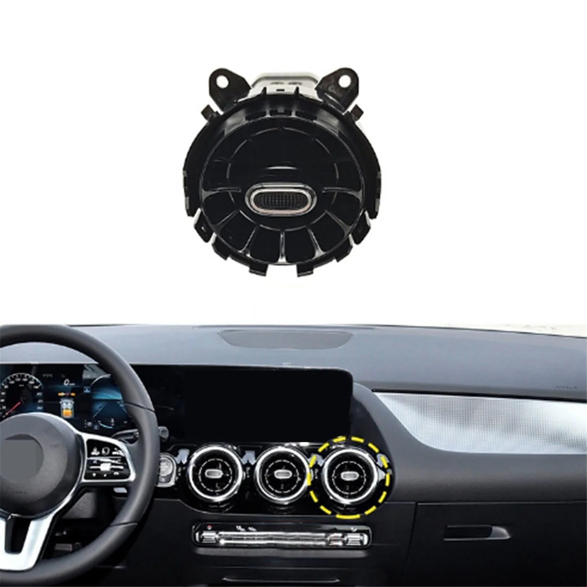 Центральная консоль автомобиля вентиляционные отверстия кондиционера в сборе