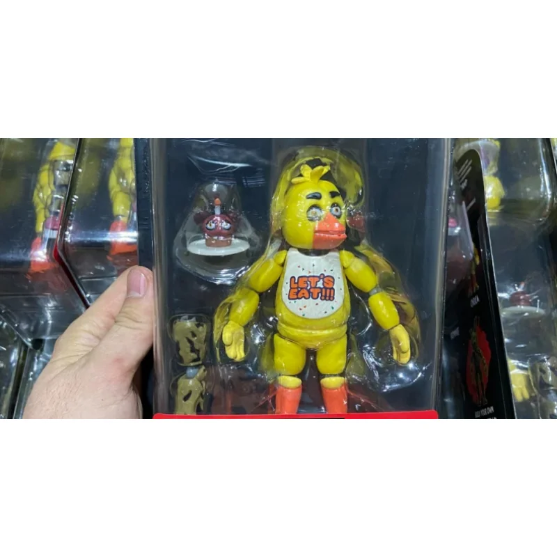 Фото Фигурка Foxy Bear: Фо́кси, Бонни, Чика, Спринг Трап — подвижная модель с шарнирами, в коробке №3