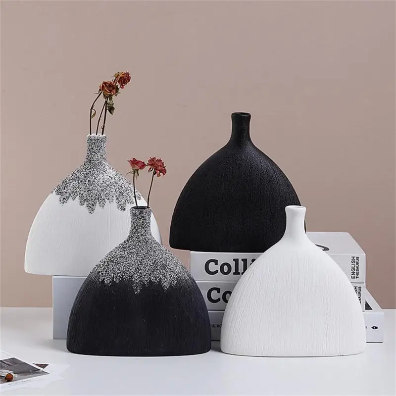 

Romance Flower Vase Elegance Unique Flower Basket Minimalist Decoration Ornament Home Decor Decorative Ceramic Flower Pot Small