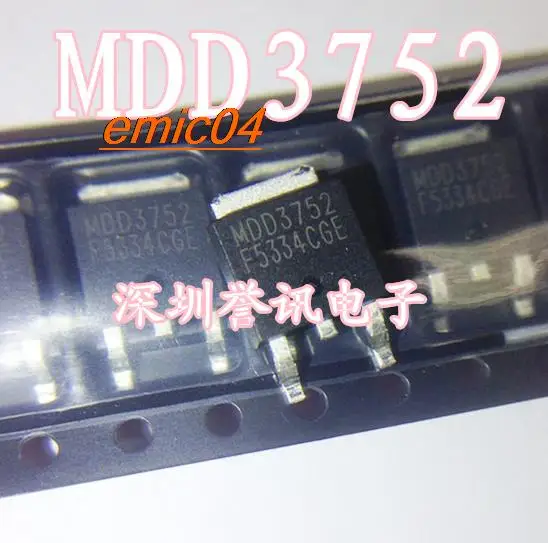

10pieces Original Stock MDD3752 MOSTO-252 40V 43A