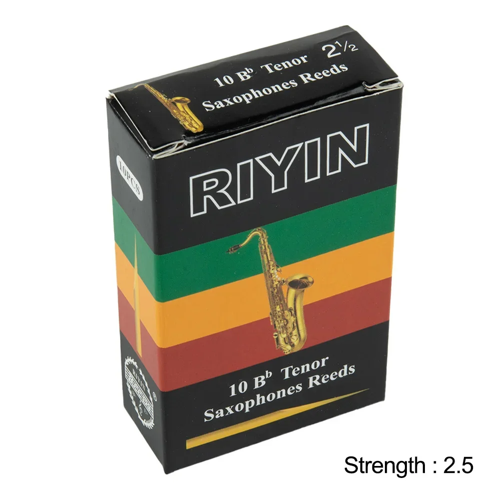 Премиум Bb тенор саксофон тростники 10 шт. упаковка прочности варианты 1 5 до 4 0
