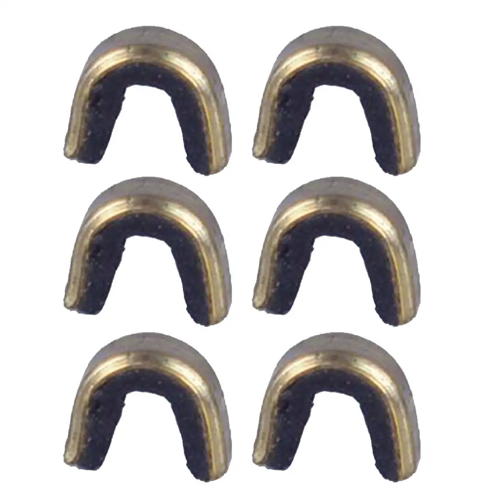 

6Pcs Arrow Bowstring Nock Brass Buckle Clip Bow String Archery
