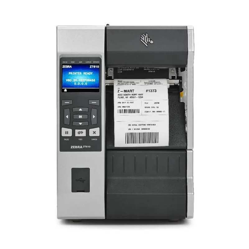 Zebra ZT610 203 точек на дюйм, промышленный настольный принтер со штрих-кодом и прямой термопереносом (art.: 3920ce8a1a67e) - 3920ce8a1a67e