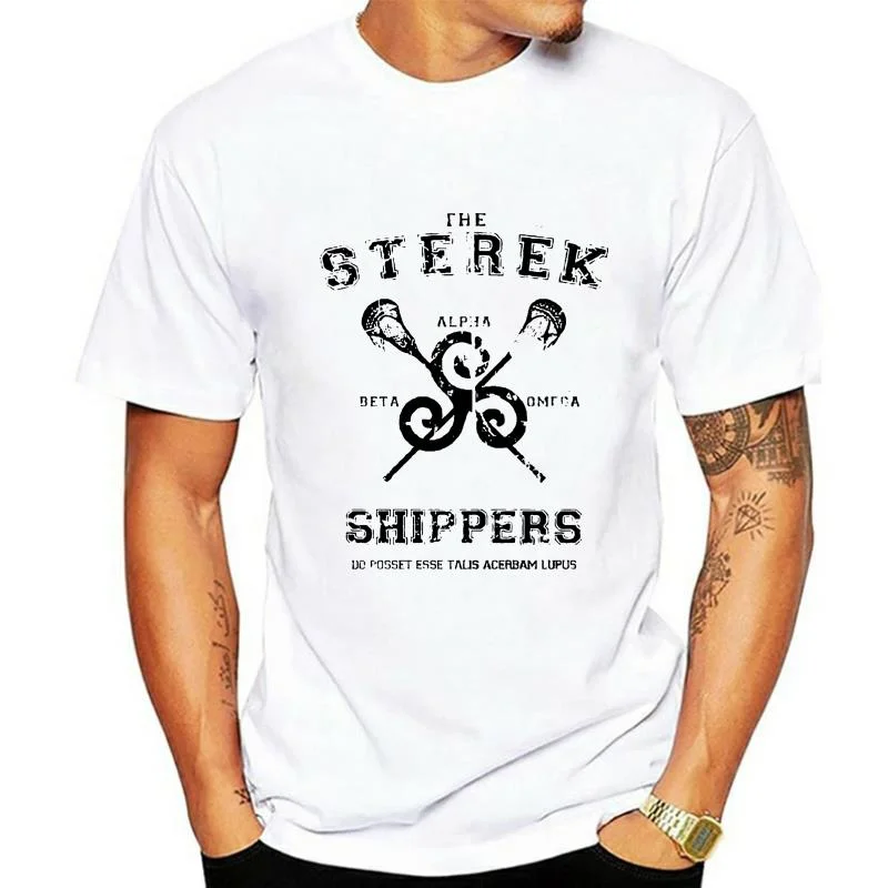 

Camiseta de teen wolf the sterek para hombre, ropa para mujer