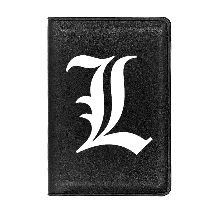 

Высококачественная Кожаная Обложка для паспорта с рисунком аниме «Death Note», мужская и женская Обложка для удостоверения личности, кредитных ...