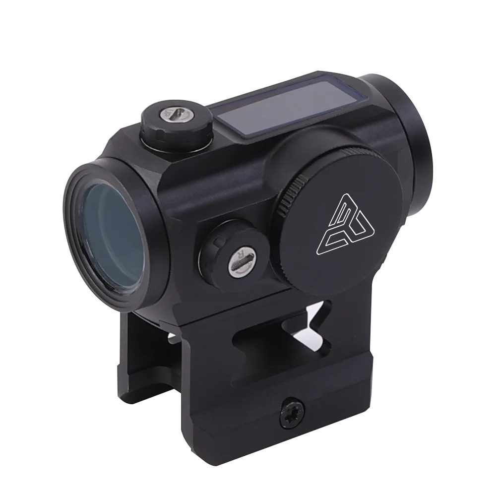 Многосетчатый прицел Red Win Cherno 1x22 MRT на солнечной батарее с красной точкой 50000