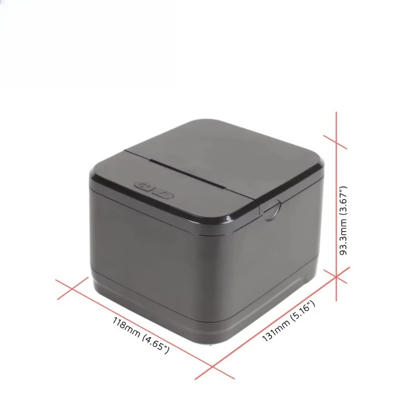 Фото Высокоскоростной Bluetooth/Wi-Fi принтер чеков ZYWELL для iOS и Android, новый 58-мм POS-принтер для печати счетов №2
