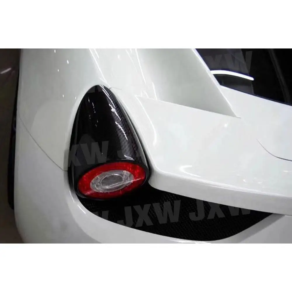 Накладки на задние фонари багажника из углеродного волокна для Ferrari 458 2011-2014, капоты для ламп FRP, автомобильные аксессуары (art.: 3920cee8e08ea) - 3920cee8e08ea