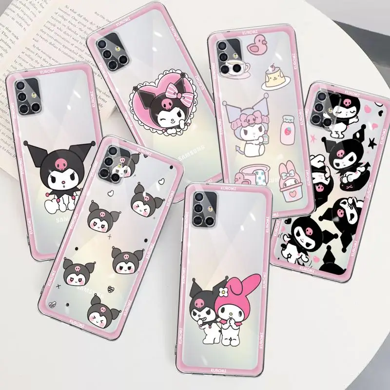 

Phone Cases For Samsung A53 A21s A12 A13 5G A51 A52 A32 4G A02s A33 A31 A22 A41 A23 A73 A20e A50 A11 A72 Cute Charming Kuromi