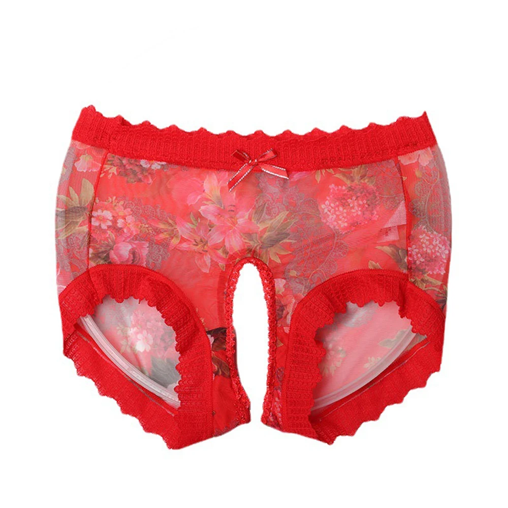 

Women Panties Sexy Underwear Lace Underpants Crotchless Thongs Printed G-Strings Comfortable Briefs Knickers Exotic Accessories