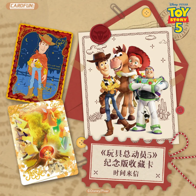 Фото Коллекционные карточки Card.fun «История игрушек 5»: Загадочная коробка «Письмо из времени». Оригинальные коллекционные карточки для игры. Игрушка. Подарок на праздник или день рождения для детей. №3