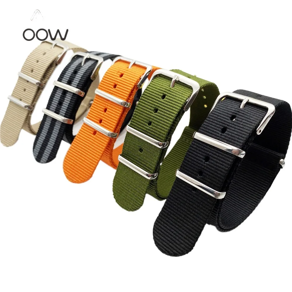 High Quality Nato Nylon Watchband For 