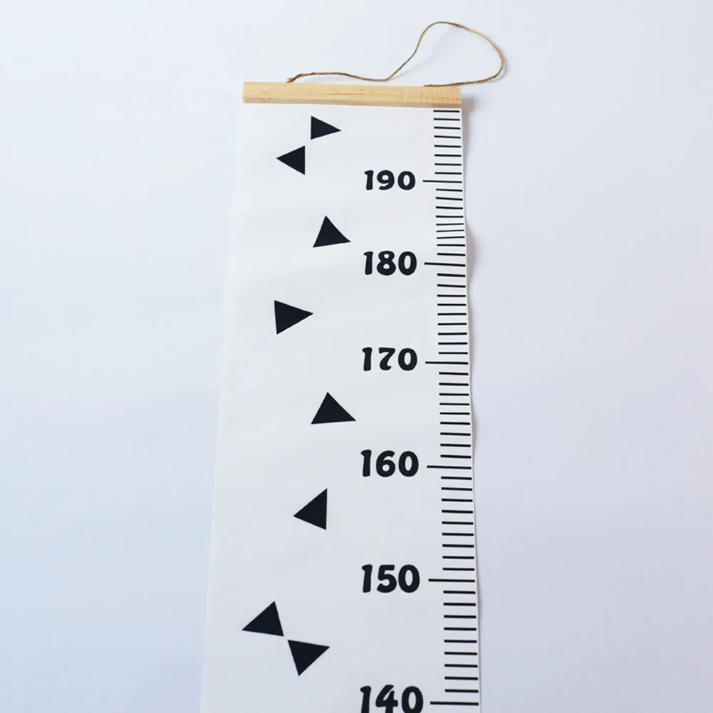 

Линейка подвесная фотография подставка роллер украшение для дома высота измерение деревянный простой