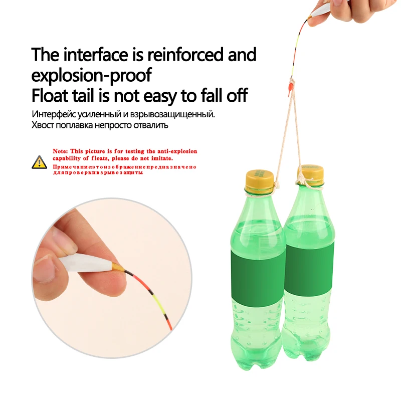 Композитные нано-поплавки 3 шт./лот поплавковых трубки 1 сумка Подарочные крючки