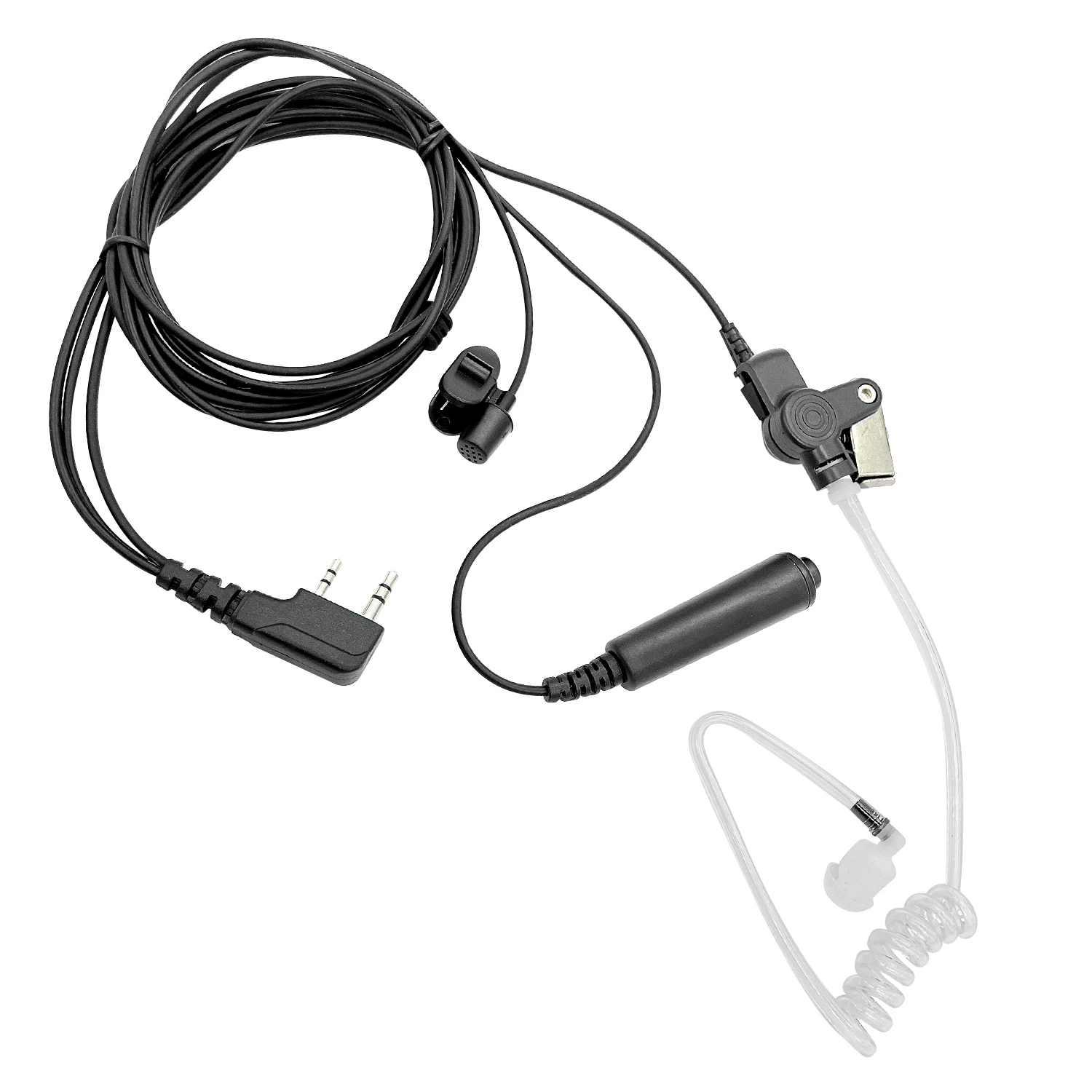 Earpiece walkie talkie Compatible with the following Models for Kenwood/Baofeng Two Way Radio:TK-208/220/240/240D/248/250/260