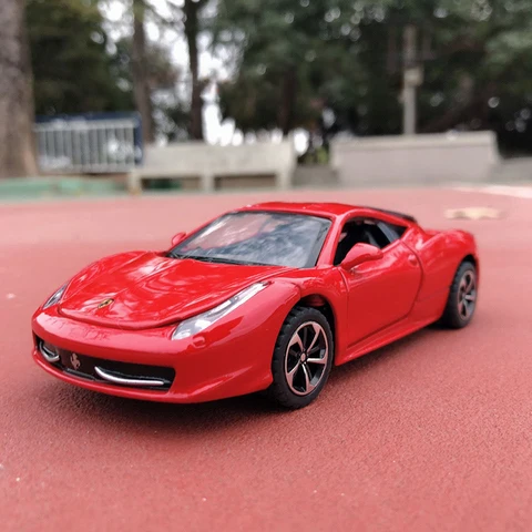 Bburago 1:32 Ferrari 458 Italia SF90 металлическая модель автомобиля
