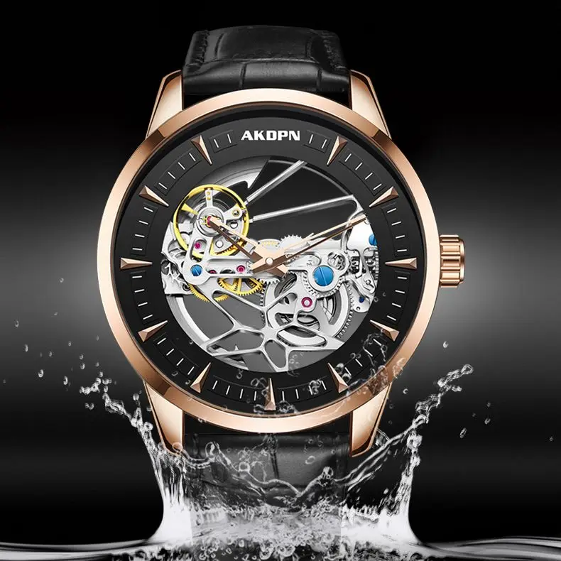 Top Mechanical Watch Mens Sports Watches Hollow Machinery Top Brand Men Wristwatch Waterproof Horloges Manne 2023