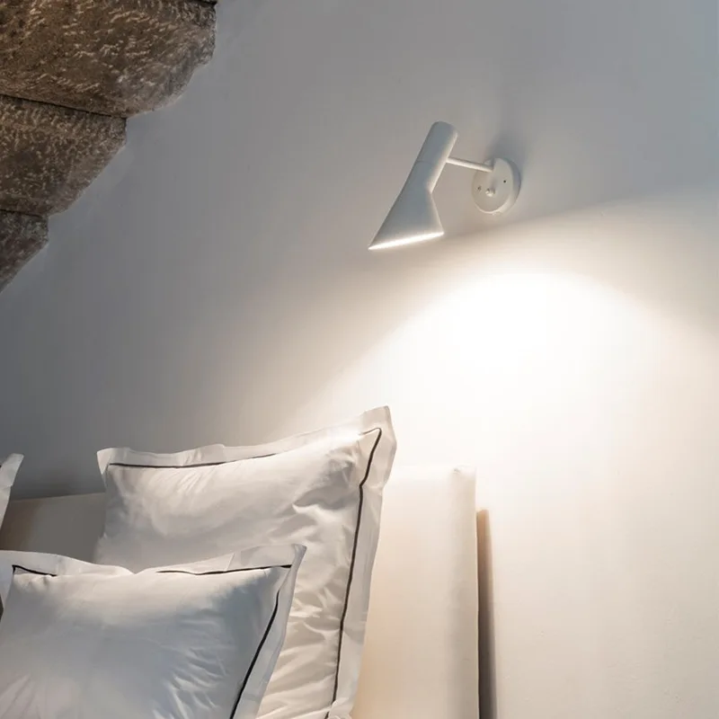 

Minimali Nordic Iron LED Wall Lamps for Living Room Bedroom Bedside Wall Lamp Lobby Hotel Hall Indoor Lighting Dining Room Light