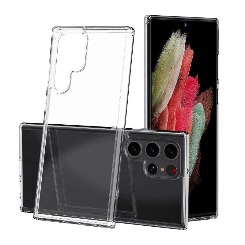 

Transparent Phone for CASE for galaxy S22 S22 S22 Ultra Shock-proof